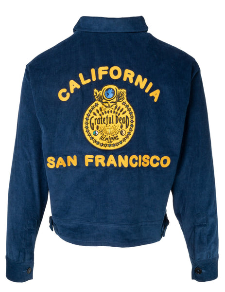 Schott × grateful dead FFAジャケット Schott NYC and Grateful Dead Suede Fringed Moto Jacket