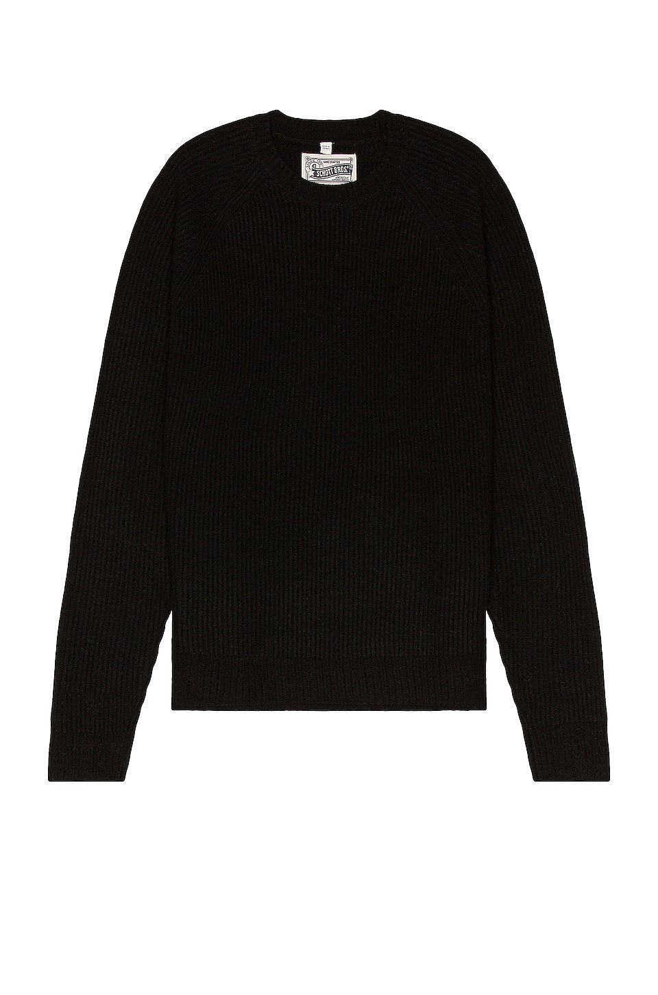 Ribbed Wool Crewneck Sweater
