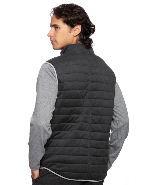 THEREDTHREAD S flip fur vest ブラウン THEREDTHREAD / ザレッドスレッド】S flip fur vest