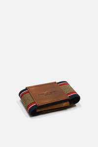 Minimalist Elastic Wallet: Navy