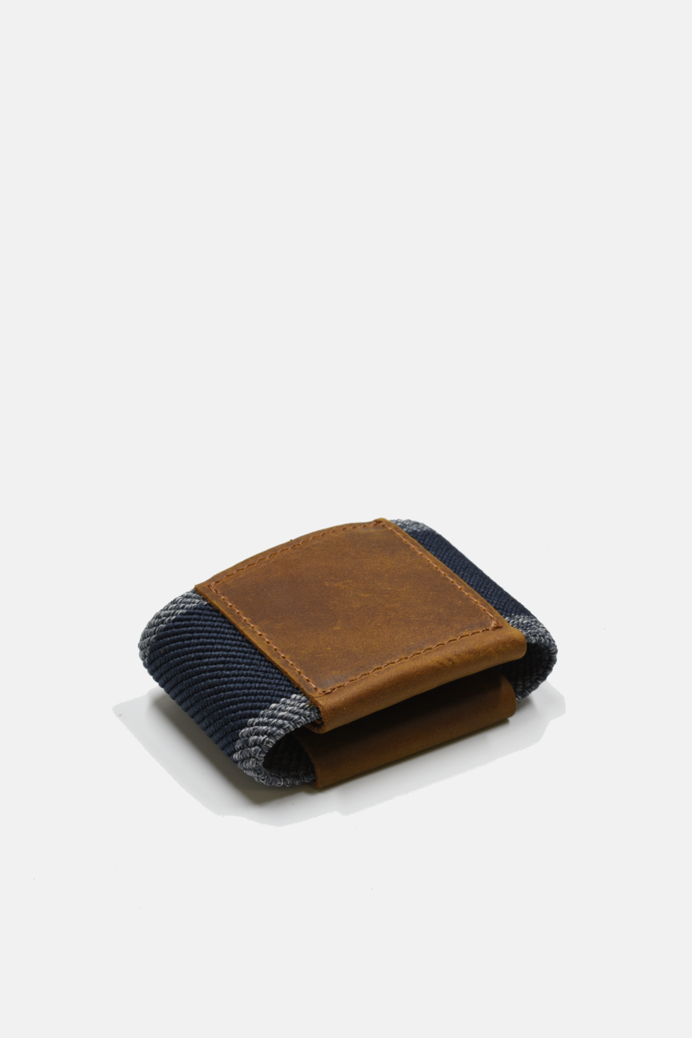 Minimalist Elastic Wallet: Navy