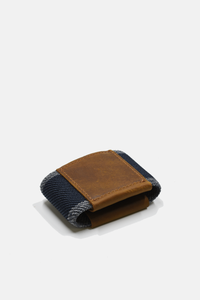 Minimalist Elastic Wallet: Navy