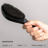 Handle Hair Brush, 100% Boar Bristle