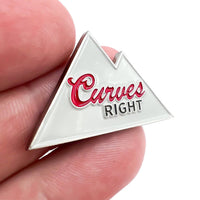 Curves Right - Ball Marker