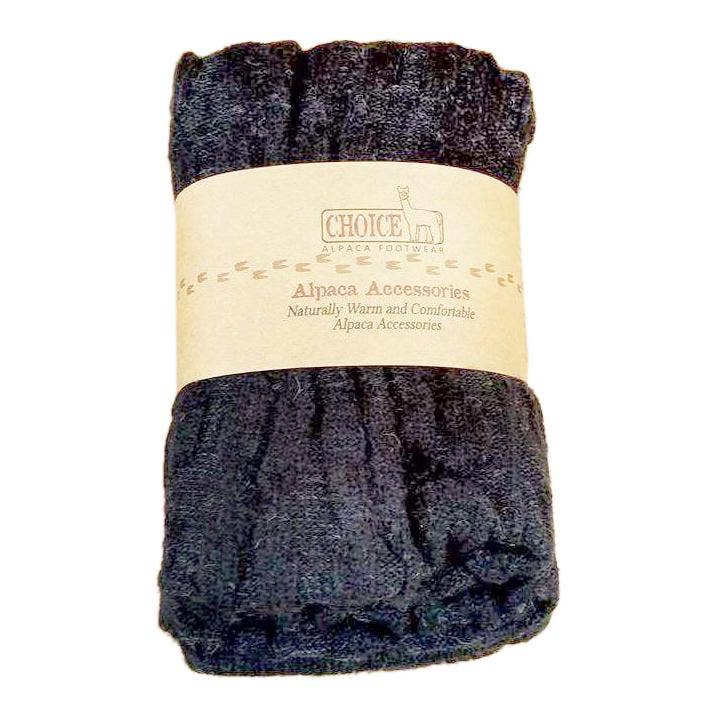 Alpaca Leg Warmers: Black / One Size / Leg Warmers