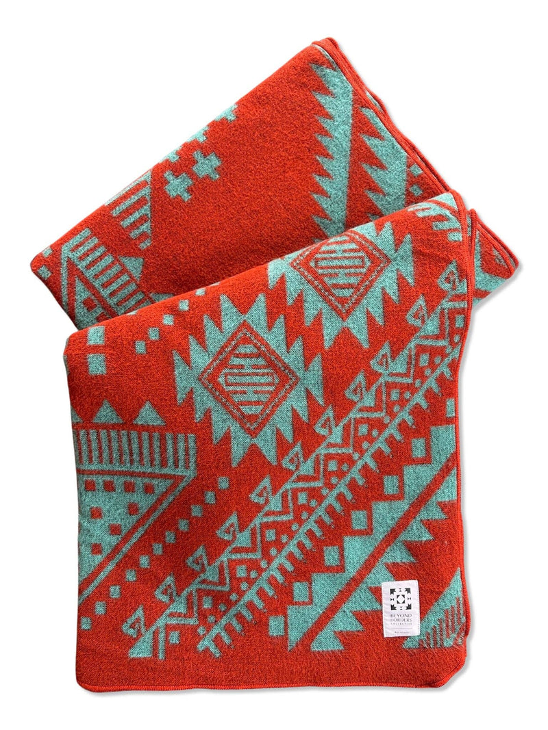 Quito Blanket - Rust Orange