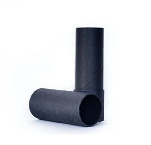 .3 ounce / 8.5 g Matte Black Lip Balm Tubes: 50 / #1
