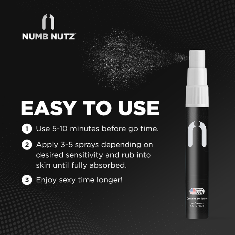 Numb Nutz Climax Control Spray for Men