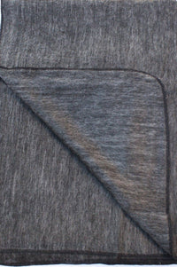 Alpaca Bed Blanket: Ecru