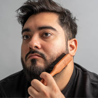 Handled Beard Brush, Firm