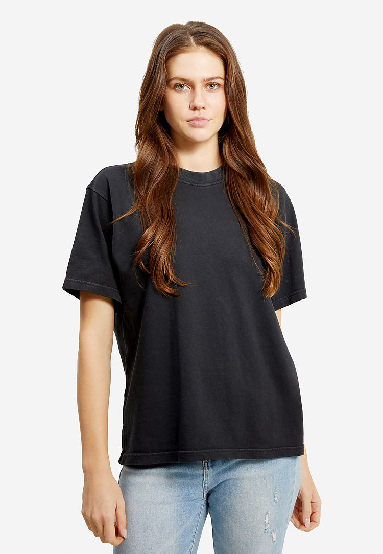 Urban Heavy Weight T Shirt: Oil Green / S