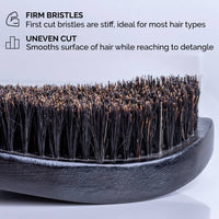 Handle Hair Brush, 100% Boar Bristle