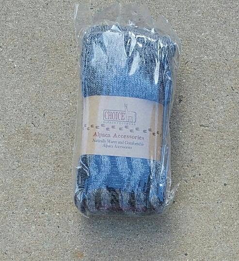 Alpaca Leg Warmers: Black / One Size / Leg Warmers