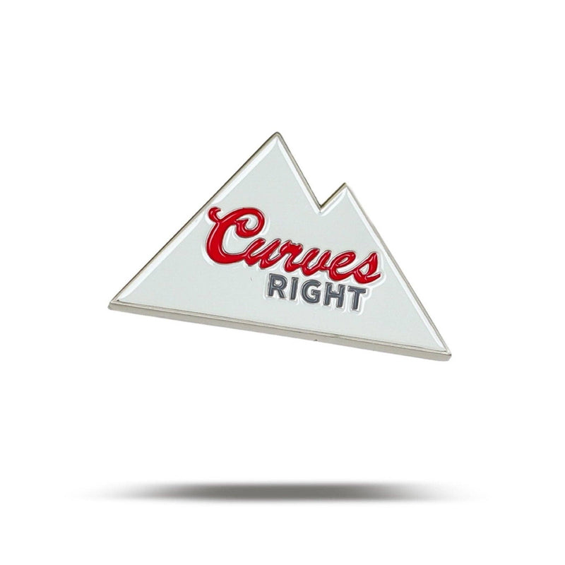 Curves Right - Ball Marker