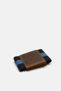 Minimalist Elastic Wallet: Navy