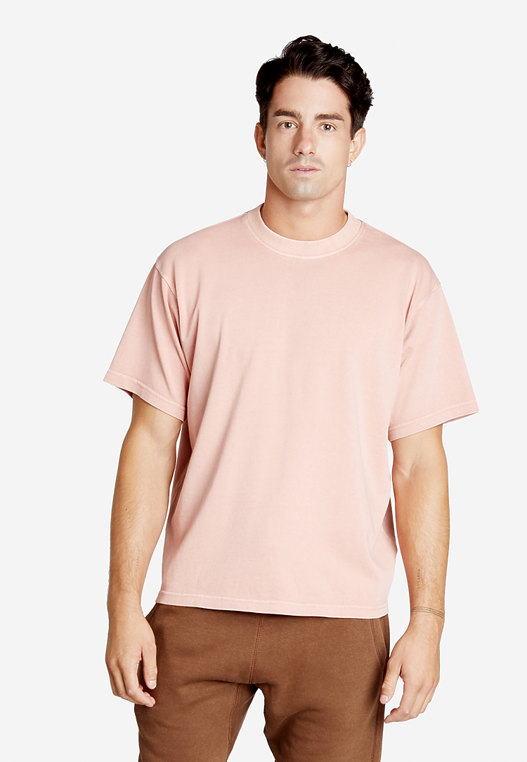 Urban Heavy Weight T Shirt: Oil Green / S