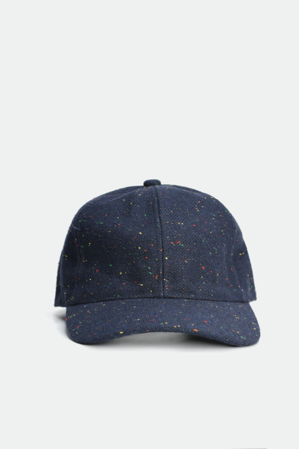 Speckled Wool Hat: Navy