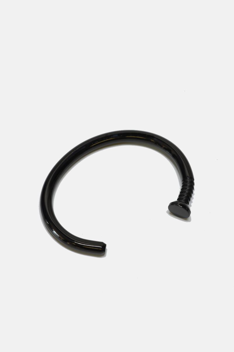 Steel Nail Cuff : Black Steel