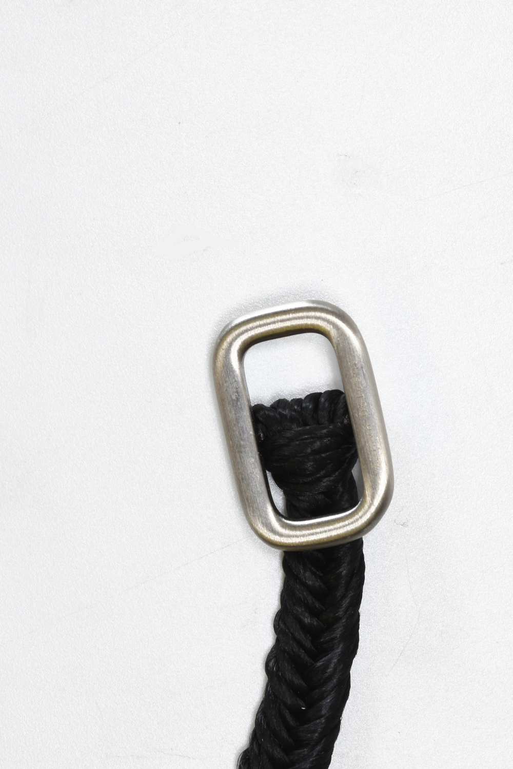 Waxed Cotton Mini Belt Bracelet: One Size