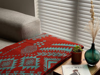 Quito Blanket - Rust Orange