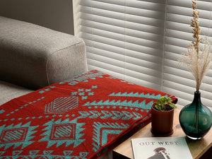 Quito Blanket - Rust Orange