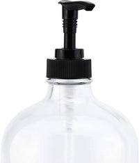 Cornucopia 32oz Glass Bottles w/ Black Pumps (2pk)