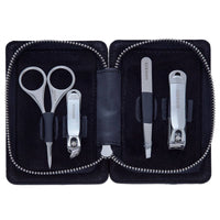 Breed Sabre 4 Piece Surgical Steel Groom Kit: Green