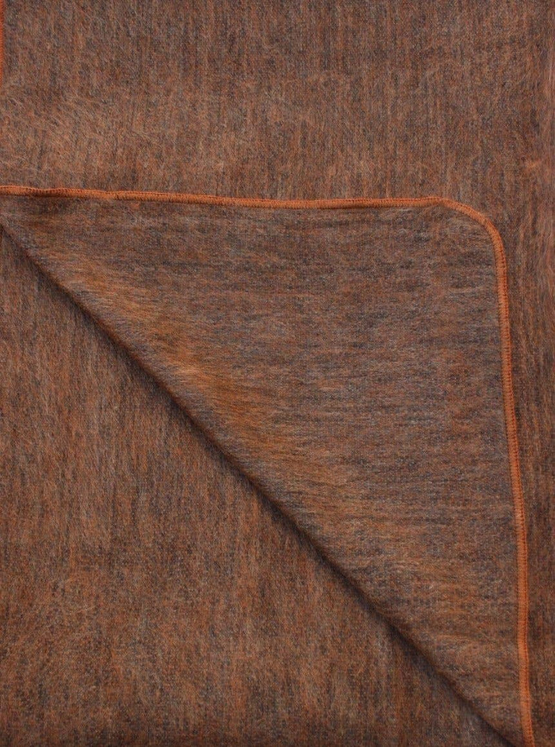 Alpaca Bed Blanket: Ecru