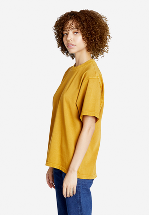 Urban Heavy Weight T Shirt: Oil Green / S