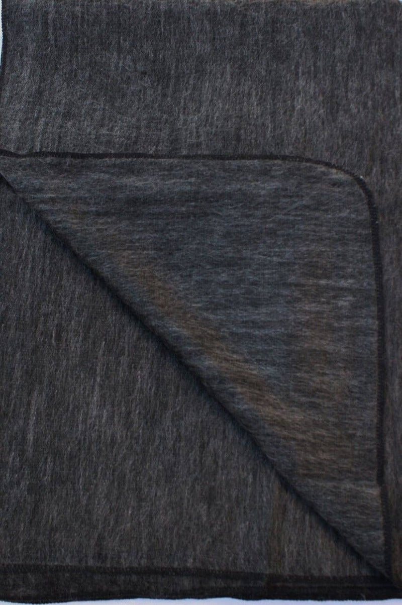 Alpaca Bed Blanket: Ecru