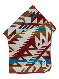 Canoa Blanket - Terracotta Sunrise