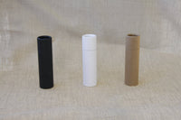 .3 ounce / 8.5 g Matte Black Lip Balm Tubes: 50 / #1