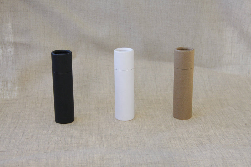 .3 ounce / 8.5 g Matte Black Lip Balm Tubes: 50 / #1
