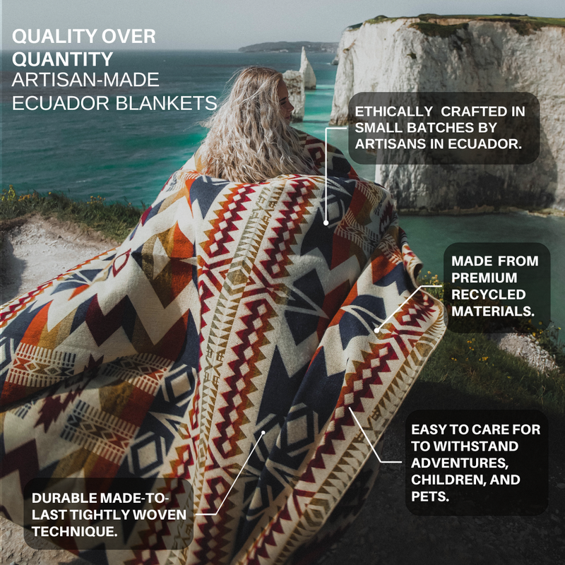 Quito Blanket - Mustard Yellow