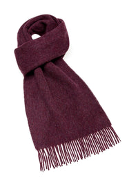Plain Luxury Scarf Collection - 100% Merino Lambswool: Camel