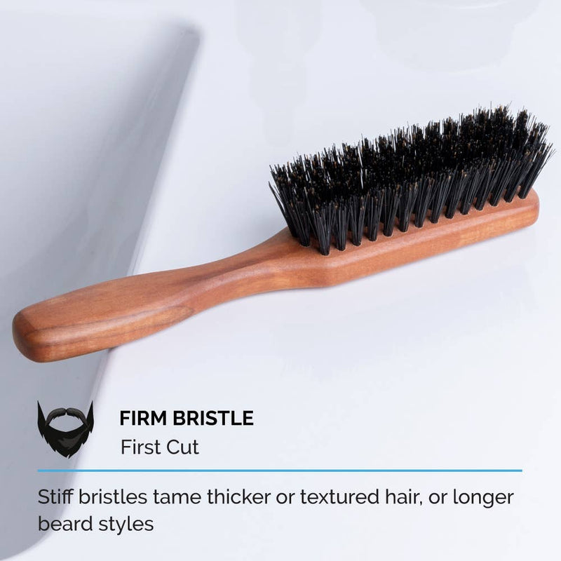 Handled Beard Brush, Firm