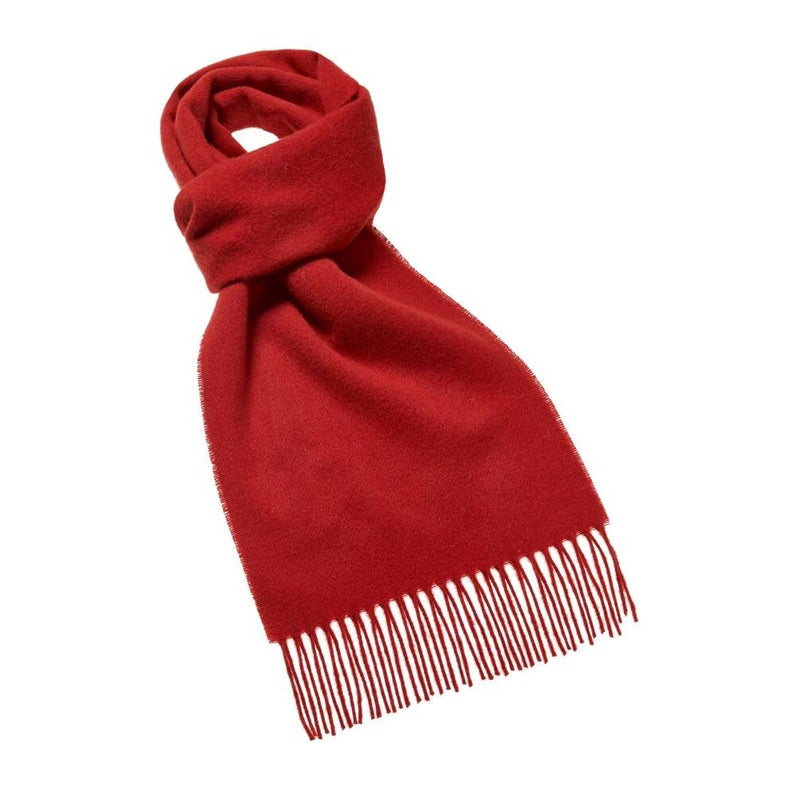 Plain Luxury Scarf Collection - 100% Merino Lambswool: Camel