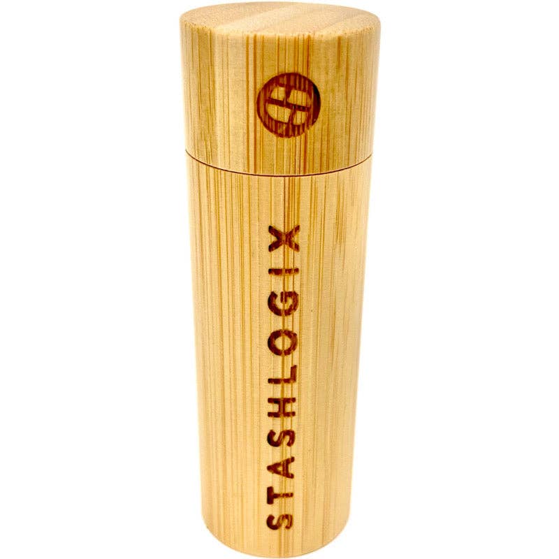 Bamboo StashTube: Large / Stashlogix Logo