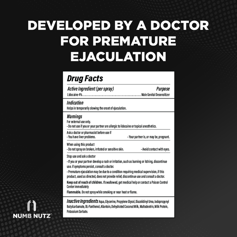 Numb Nutz Climax Control Spray for Men
