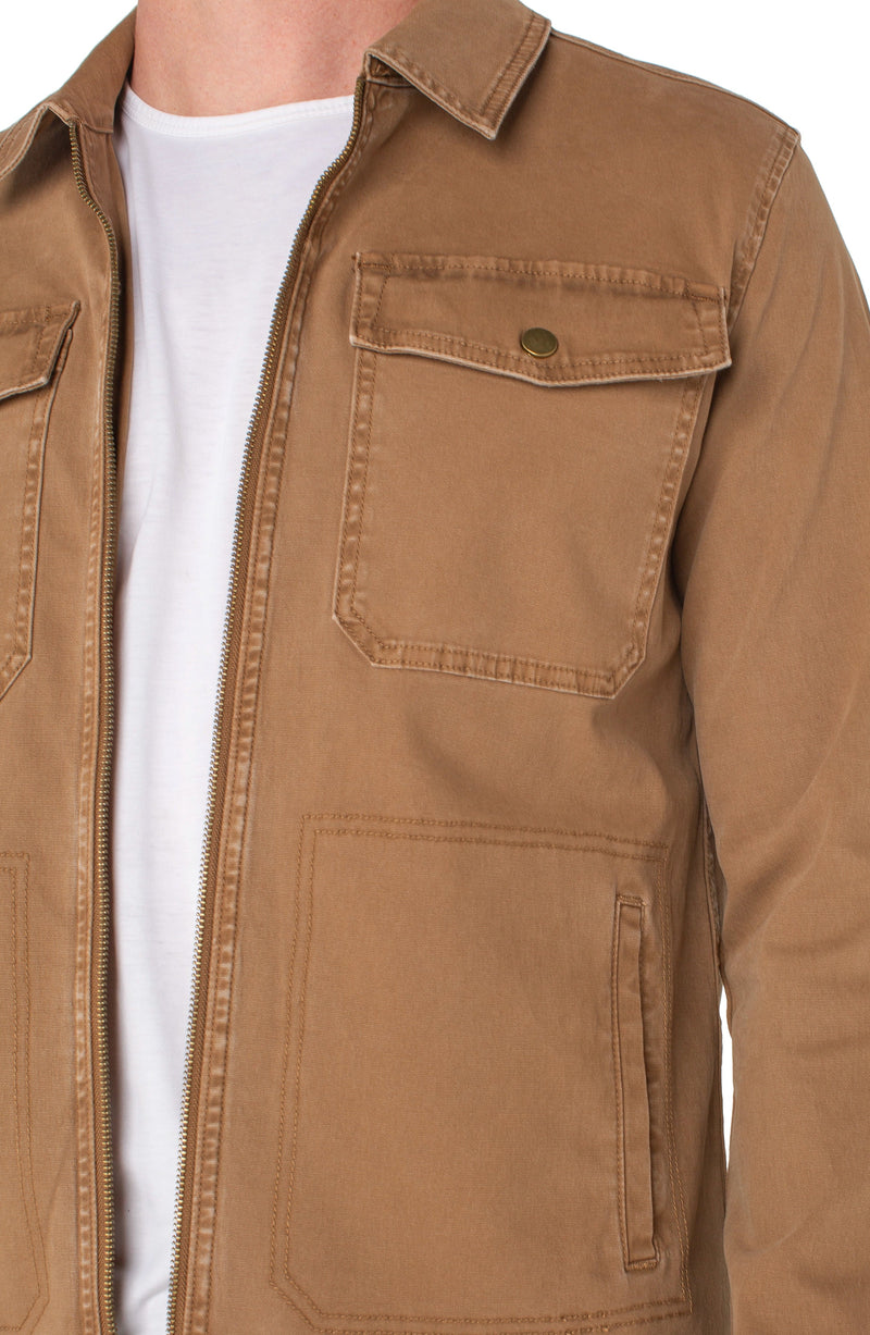 Chestnut Zip Jacket