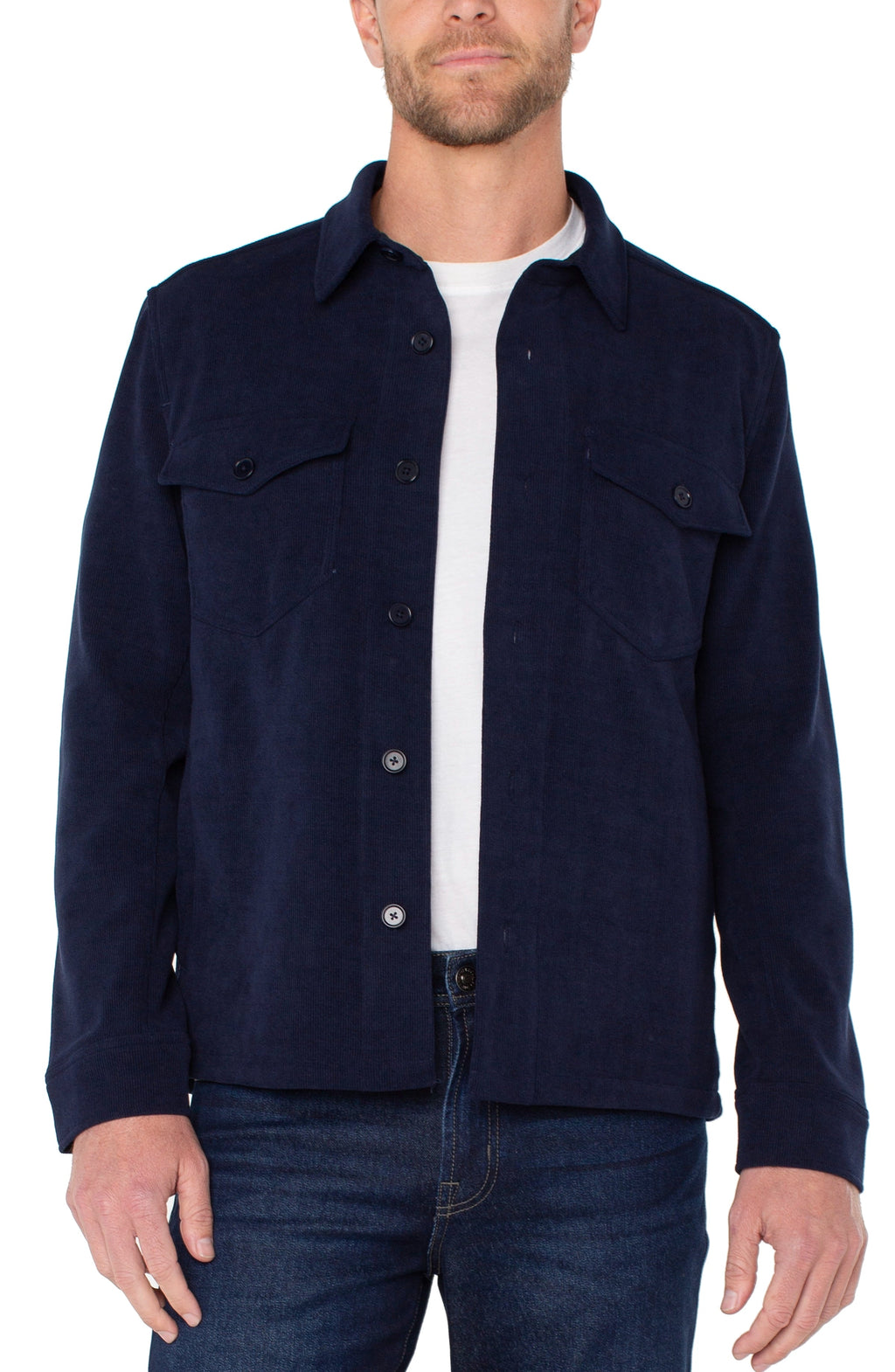 Midnight Blue Overshirt