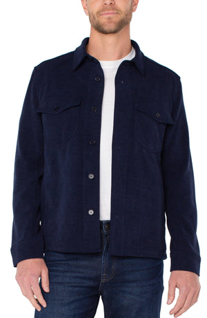 Midnight Blue Overshirt