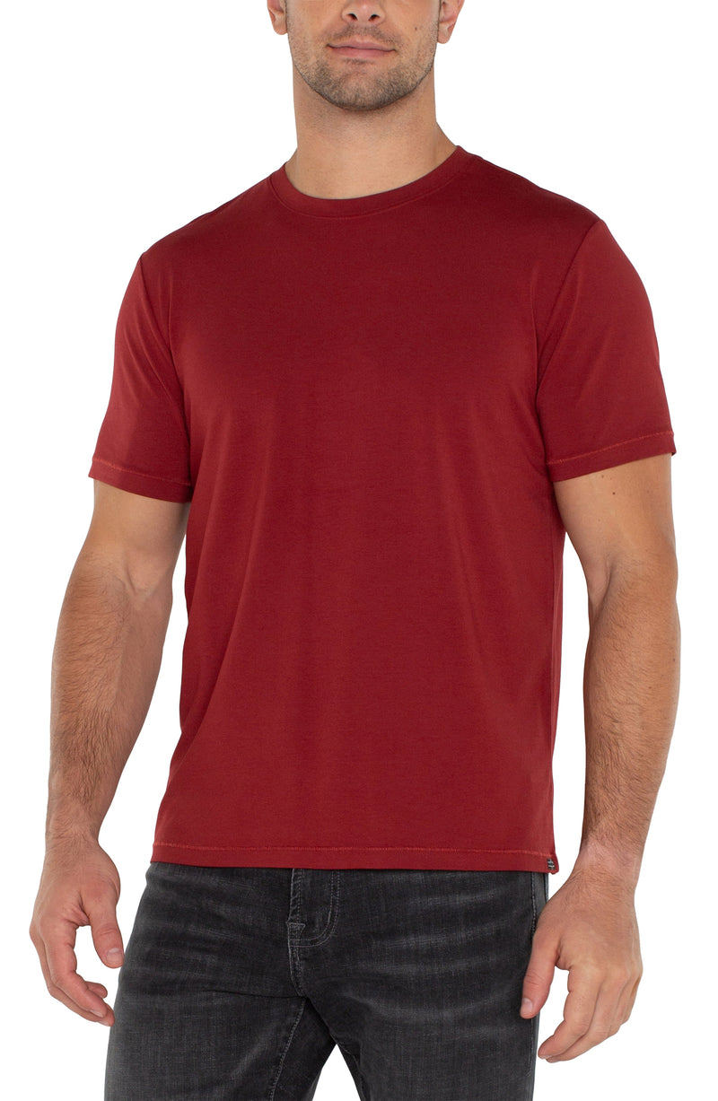 Short Sleeve Crew Neck Tee