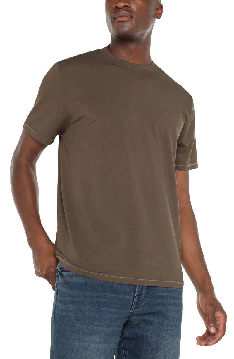 Short Sleeve Crew Neck Tee