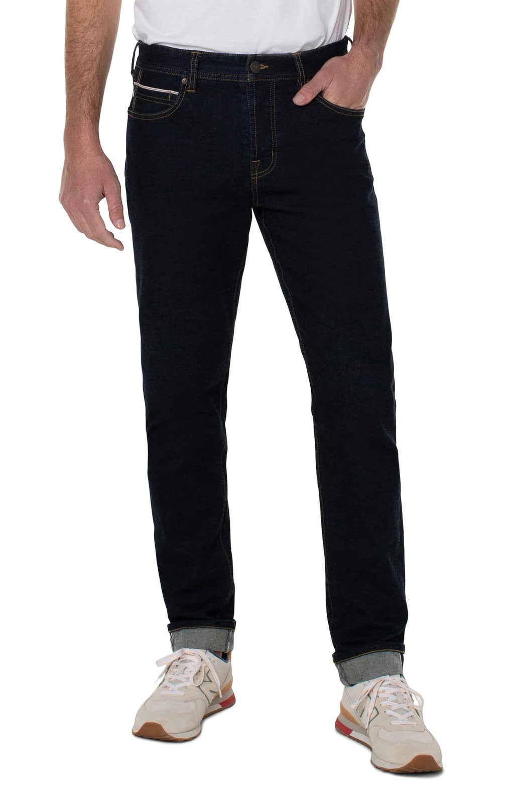 Kingston Modern Straight Stretch Selvedge Cuff