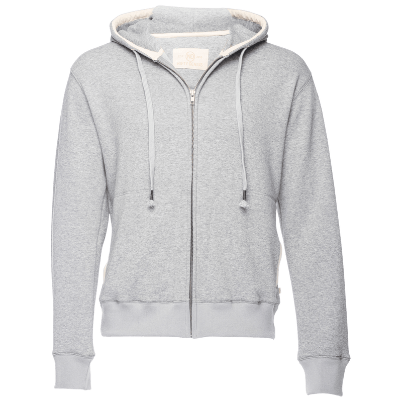 Cassius Hooded Sweatshirt Velour Back