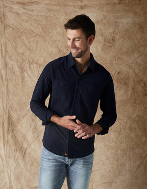 Sequoia Jacquard Long Sleeve Button Down