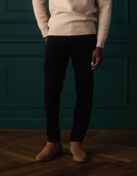 Comfort Cord Pant in Dark Brown