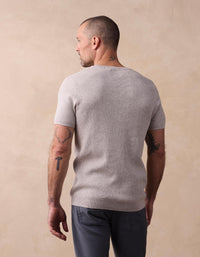 Waffle Knit Sweater Tee