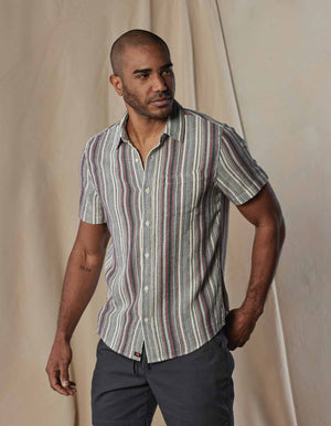 Freshwater Short Sleeve Button Up